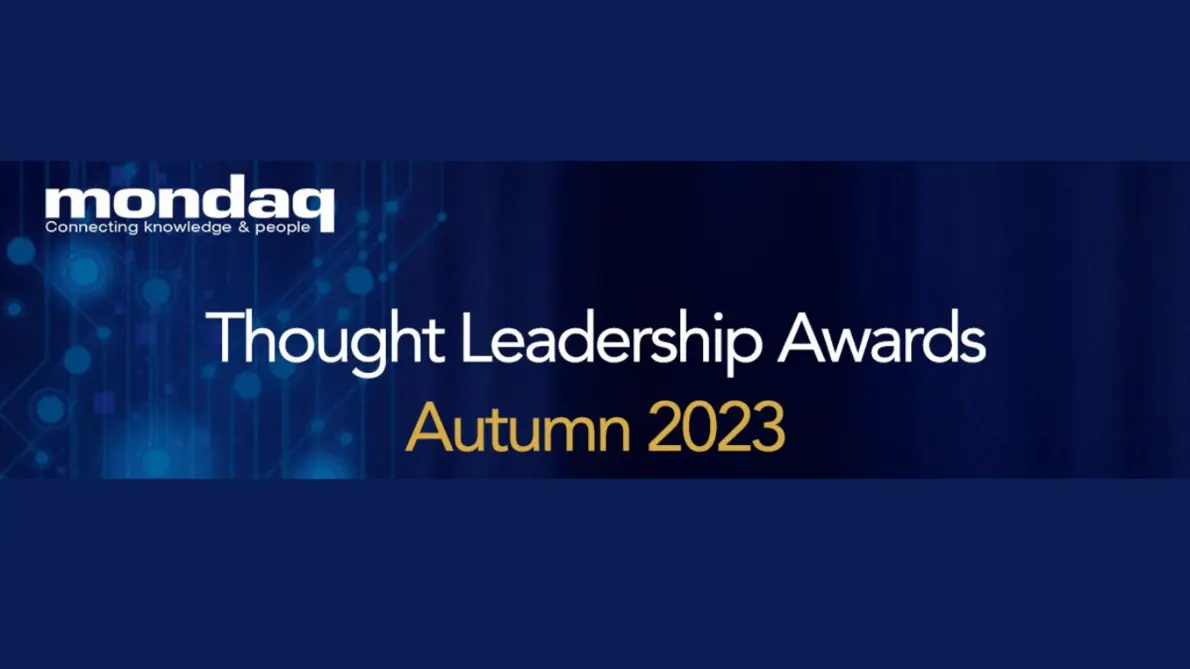 Sakar Law is proud to have won the one of the Mondaq Autumn 2023 Awards for Thought Leadership Sakar Law is proud to have won the one of the Mondaq Autumn 2023 Awards for Thought Leadership